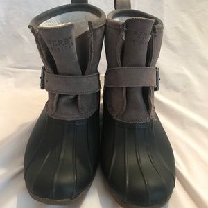 Sperry Graphite Black Duck Winter Boots